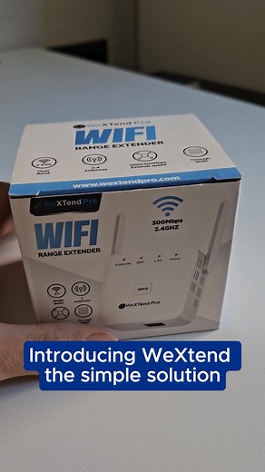 Life's too short for buffering. Wextend extends your WiFi signal to reach every room and garden, ensuring you can watch your favourite shows and make important calls, all completely buffer-free. | WeXtend Pro Wi-Fi Extender