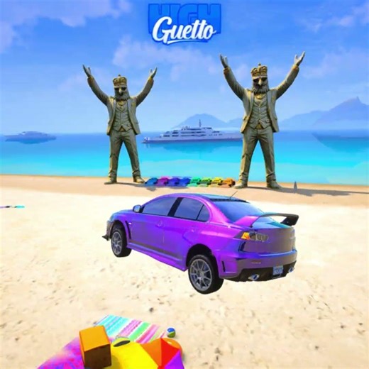 THE PURPLE LANCER ALMOST FAILED THE IMPOSSIBLE ESCAPE 💜☠️ #bmw #toyota #audi #lamborghini #automo...