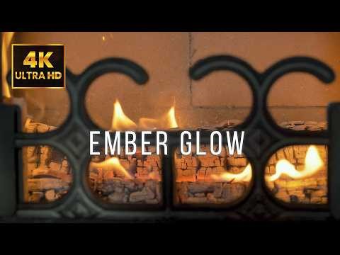 🔥 LIVE 12H of Ember Glow | Deep Soothing Emberlight for Sleep | 4K UHD (No Music)