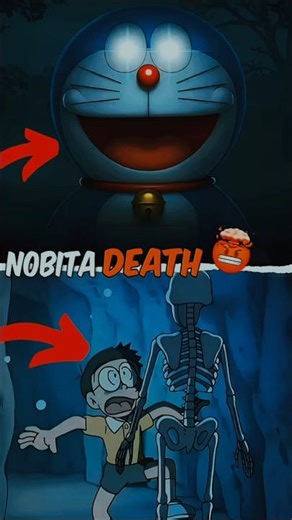 Nobita’s Death – The Lost Doraemon Episode 👁️‍🗨️ #Doraemon #CreepyCartoon #horror#1k#shorts