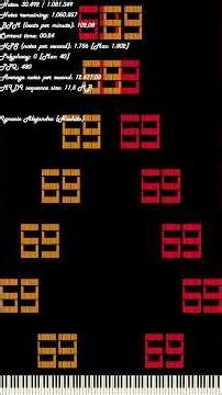 [Nut MIDI] 69 Nut (TRL's favorite number) x2 / 1.08 Million [Shorts]