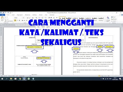 Cara Mengganti Banyak Kata atau Teks Sekaligus