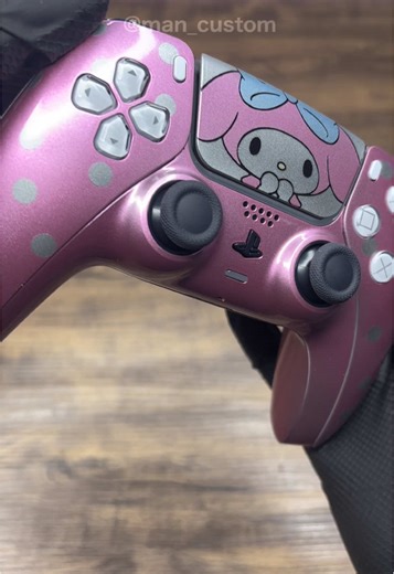 Custom My Melody PlayStation 5 Controller Design