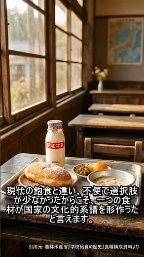 【昭和・平成】昭和の給食：クジラ肉と脱脂粉乳の真実。なぜ私たちはあんなに熱狂したのか？