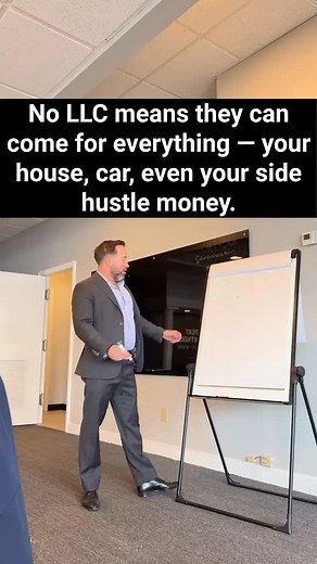 No LLC = no protection. One lawsuit could wipe out your house, savings, and paycheck. That’s why every business — no matter how small — needs liability protection. Most business owners only think about taxes when forming an LLC. But the real reason lawyers recommend it? Liability protection. If you’re sued without an LLC, the court can come after: Your house Your car Your bank accounts Even your wages With an LLC, the damage stops at your business — not your personal life. Don’t wait for a lawsu