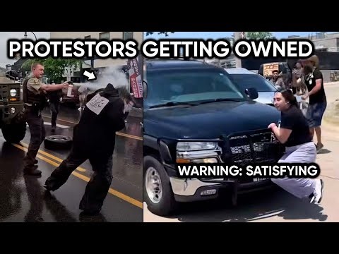 Best of Lib Protestors & Antifa Getting OWNED | Compilation PT. 2