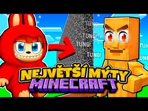 Otestoval Jsem Každý Minecraft Mýtus!