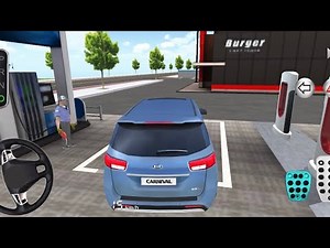 New Blue Kia Carnival - 3d Driving Class || Car Game #Gameplay #cargame