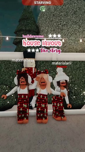 Bloxburg 2024 Christmas House Tour | DIY Roblox Home Decor Ideas