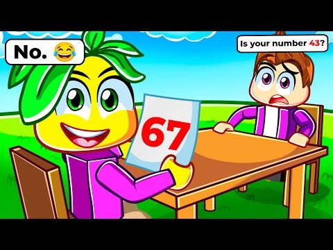 GUESS MY NUMBER in Roblox..