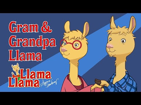 Gram and Grandpa Llama Compilation | Llama Llama