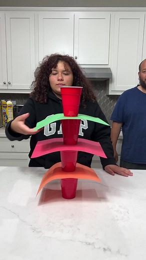 Exciting Cup Stack Challenge for Family Game Night