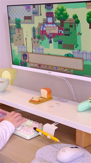 This Typing Game Is So Relaxing🌾#typing game#cozy game#cozy gaming#steam cozy games#relaxing game