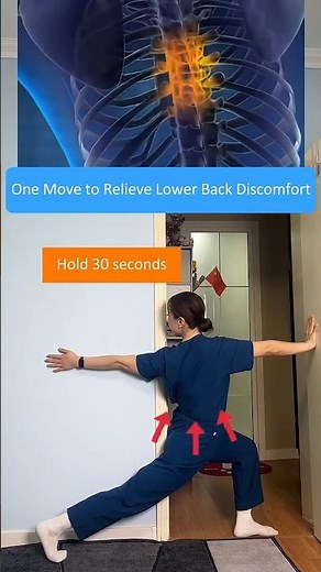 This Doorframe Stretch Helps Decompress Your Spine and Ease Lower Back Tension