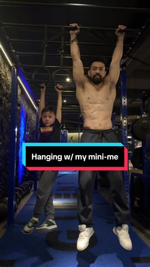 Just for fun w/ my mini-me 😂💪❤️ #fatherson #family #funnyvideos | family tiktok