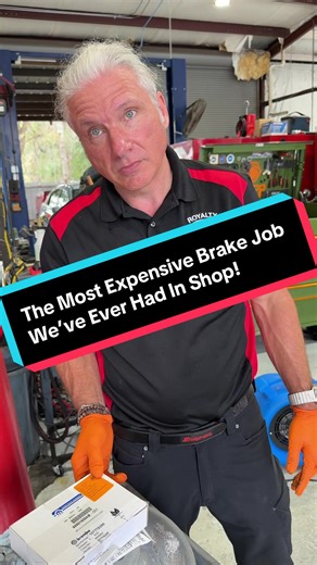 The Most Expensive Brake Job Ever Explained