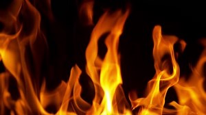 Super Slow Motion Fire Isolated On Stock Footage Video (100% Royalty-free) 1027760090 | Shutterstock