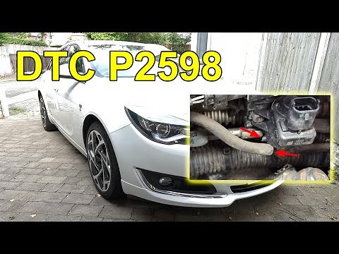 DTC P2598 - Turbocharger Vane Position Performance - Low Position