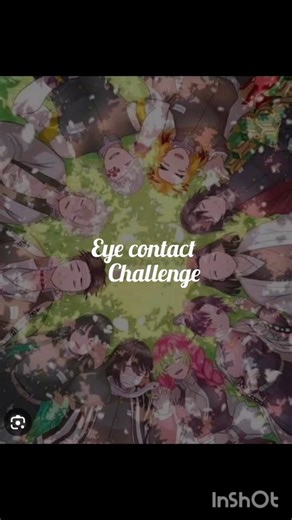 eye contact challenge part 1 #demonslayer #shortvideo #drawingandassemblingdemonslayer #anime #giyuu