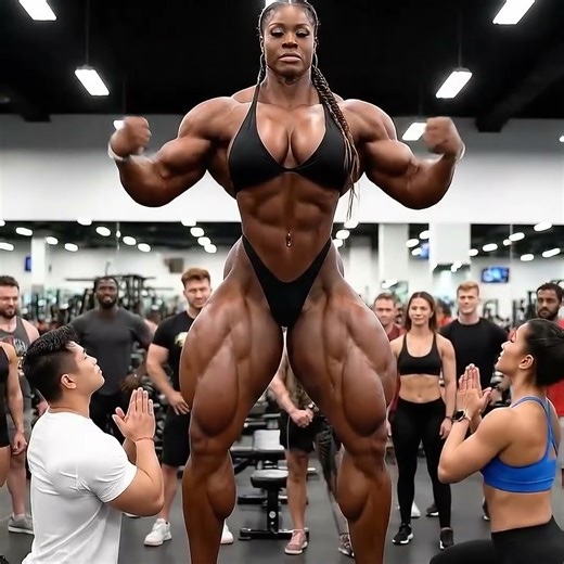 Kneel for my gains—your turn! 😈