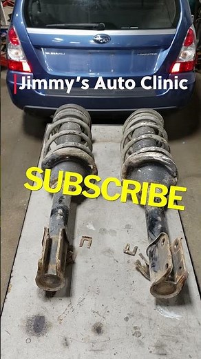 2007 Subaru Forester | Rear Strut Replacement | Rear Suspension | short