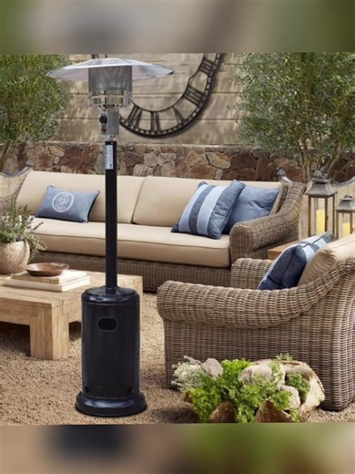 Stay warm this winter or year round with this Standing Propane heater. Perfect for patios, decks, backyards or outdoor gatherings. Adds the special touch of warmth and style with its sleek color options. ⭐️ Retail price: $240 ⭐️ Our price: $110 * (Requires standard 20lb propane tank, NOT included) #lunarnewyear #heater #reseller #outdoor