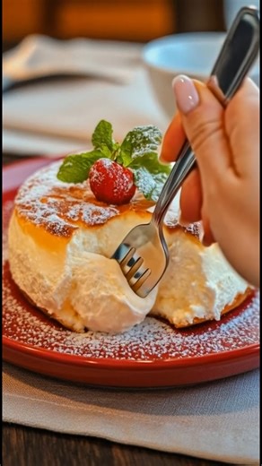 Sugar-Free Light & Fluffy Cloud Cake A cloud cake is a super airy, soft cake that gets its “cloud” texture from whipped egg whites folded into a yogurt-based batter, then gently baked (often with a water bath) so it stays light and jiggly. ​ ​ Ingredients (Sugar-Free) Yolk mixture 3 egg yolks ​ 1 cup plain Greek yogurt ​ 1/4 cup all-purpose flour ​ 1 1/4 tbsp cornstarch ​ Zest of 1 lemon ​ Meringue 3 egg whites ​ 1 tbsp lemon juice ​ 1/2 cup sugar-free sweetener (use a “bakes like sugar” option;