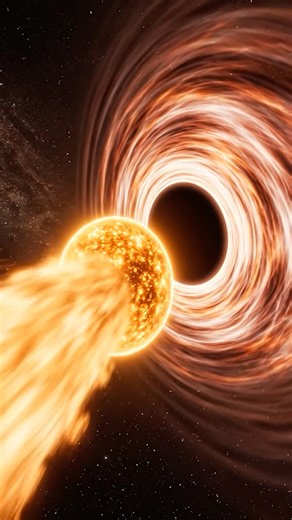 What If a Black Hole Consumed the Sun? #BlackHole #WhatIf #Sun