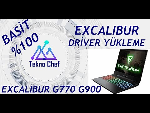Excalibur Driver Yükleme Excalibur G770 Driver Yükleme Driver Nasıl Yüklenir ?