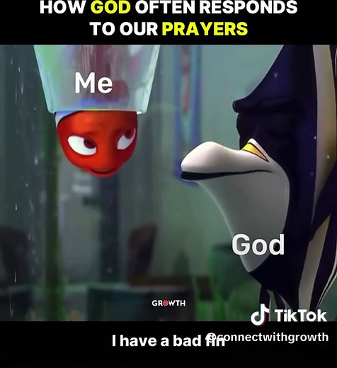 How God Often Responds to Our Prayers. There is a moment in Finding Nemo where Nemo gets stuck in a pipe and immediately panics. He’s small, scared, and convinced he can’t get out. Gill swims over, but instead of pulling him free, he tells Nemo to try again. To trust himself. At first it feels harsh, because Nemo is clearly afraid. But Gill understands something Nemo doesn’t yet. Sometimes the only way to realize your strength is when someone refuses to rescue you. That moment forces Nemo to sto