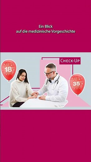 Gesundheits-Check-Up zwischen 18 und 35