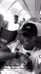 Back home again ✈️ #da27 | David Alaba