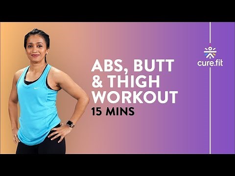 Abs, Glutes & Thighs Workout at Home | No Equipment | Abs Workout | ‪@cult.official‬
