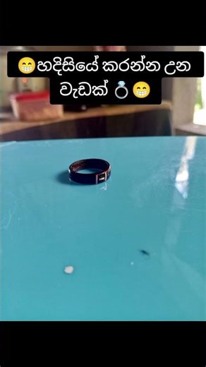 coconut shell ring පොල්කටු මුද්ද