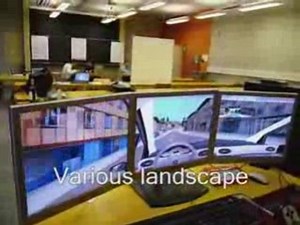 Driving simulation with OpenSceneGraph & Ageia PhysX