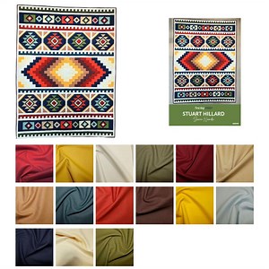 Stuart Hillard's Sierra Nevada Quilt Kit: Instructions & Fabric (9.5m)
