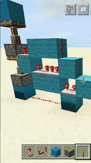 One-wide double piston extender w/o observers tutorial | Minecraft Bedrock Edition [REUPLOAD]