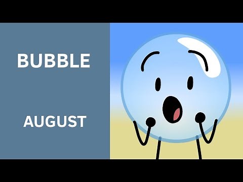 BFB Character Of The Month: Bubble
