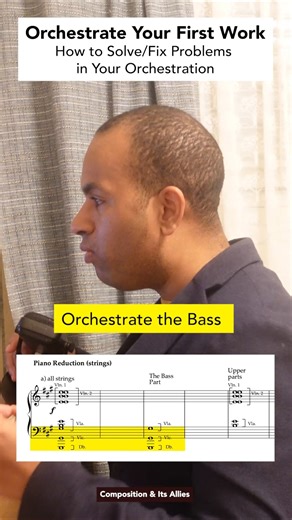 Orchestrate the Bass | Orchestration for Beginners #composition