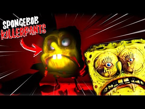 SPONGEBOB KILLERPANTS!!! (Spongebob Horror) - Full Game + Ending - No Commentary