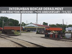 Derailment Of Milwaukee Electric Railway & Light M37 - 2023 Trolley Parade
