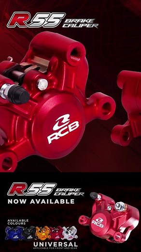 Get ready to stop on a dime with our new RCB R-55 Brake Caliper 🚦🔴 #ridewithRCB #RCBPH #rcbph #racingboy #racingboyphilippines #fyp #honda #yamaha #suzuki
