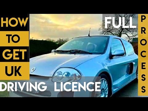 UK DRIVING LICENCE - FULL PROCESS EXPLAINED