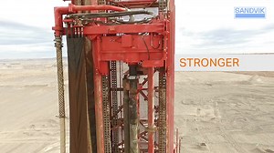 3.9K views · 154 reactions | Bigger. Stronger. Smarter. Sandvik DR416i rotary blasthole drill features the largest single-pass mast in its class, the highest rotational torques and pulldown forces at the lowest possible operating cost and is automation-ready. Learn more: https://bit.ly/2MRR9AG | Sandvik Mining | Facebook
