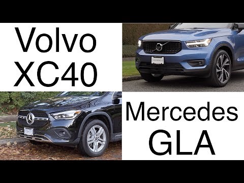 Mercedes GLA VS Volvo XC40 comparison