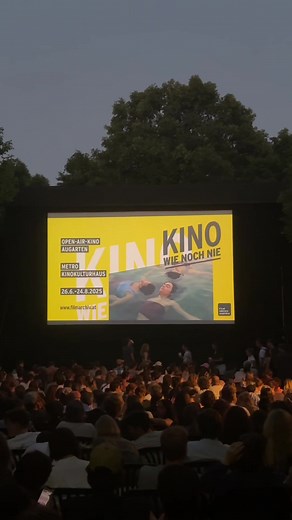 Romantisches Open-Air-Kino im Augarten Wien