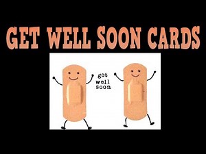 DIY GET WELL SOON CARDS !!! 4 Easy DIY Get Well Soon Card Ideas!