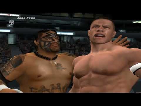 John Cena vs Umaga | WWE SmackDown vs. Raw 2008
