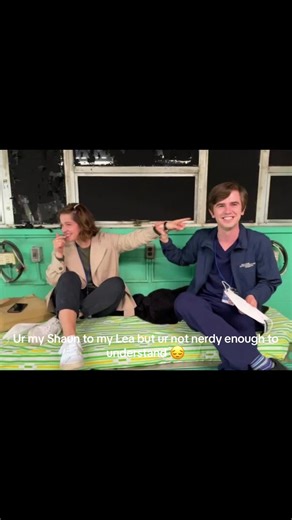 Freddie Highmore and Their Adorable Chemistry