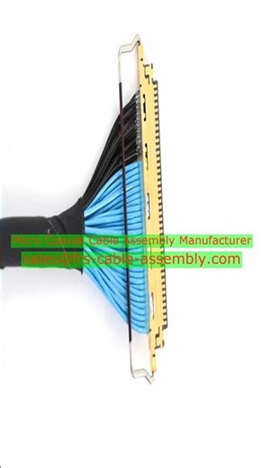 Camera micro coax cable EU distributor micro coaxial cable oem odm traceable lots Wire Harnesses Fin